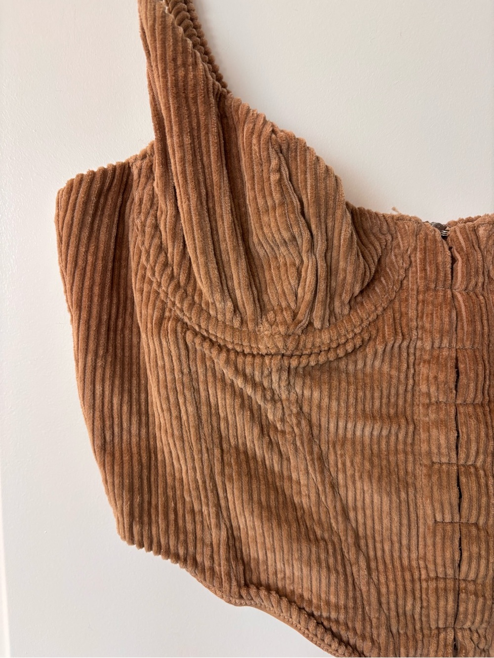 WHITEFOX Corduroy Bustier - Picture 3 of 7